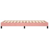 VidaXL Roze Fluwelen Bedframe 80x200cm - 34% Korting!
