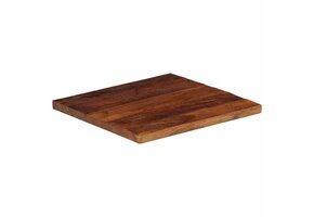 VidaXL Tafelblad Gerecycled Hout 50x50cm - 34% Korting