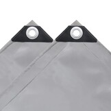vidaXL Dekzeil 5x6m Grijs 650 g/m² - 35% Korting!
