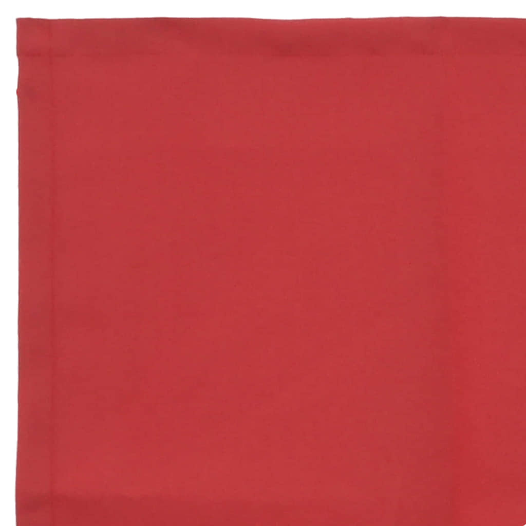 vidaXL Vervangingsdoek voor zonnescherm Rood 600 × 300 cm Canvas