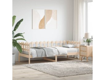 VidaXL Slaapbank Grenenhout 90x200cm (Zonder Matras) - 29% Korting