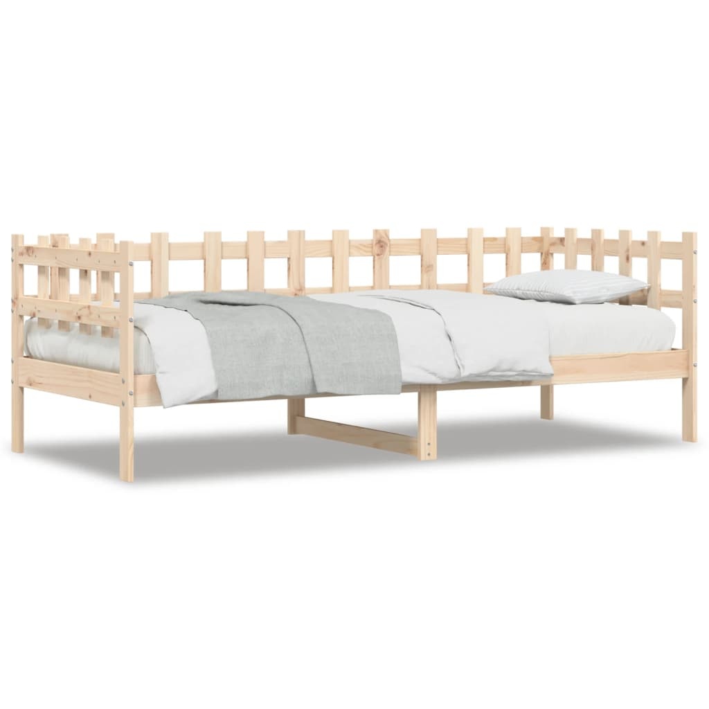 VidaXL Slaapbank Grenenhout 90x200cm (Zonder Matras) - 29% Korting