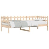 VidaXL Slaapbank Grenenhout 90x200cm (Zonder Matras) - 29% Korting