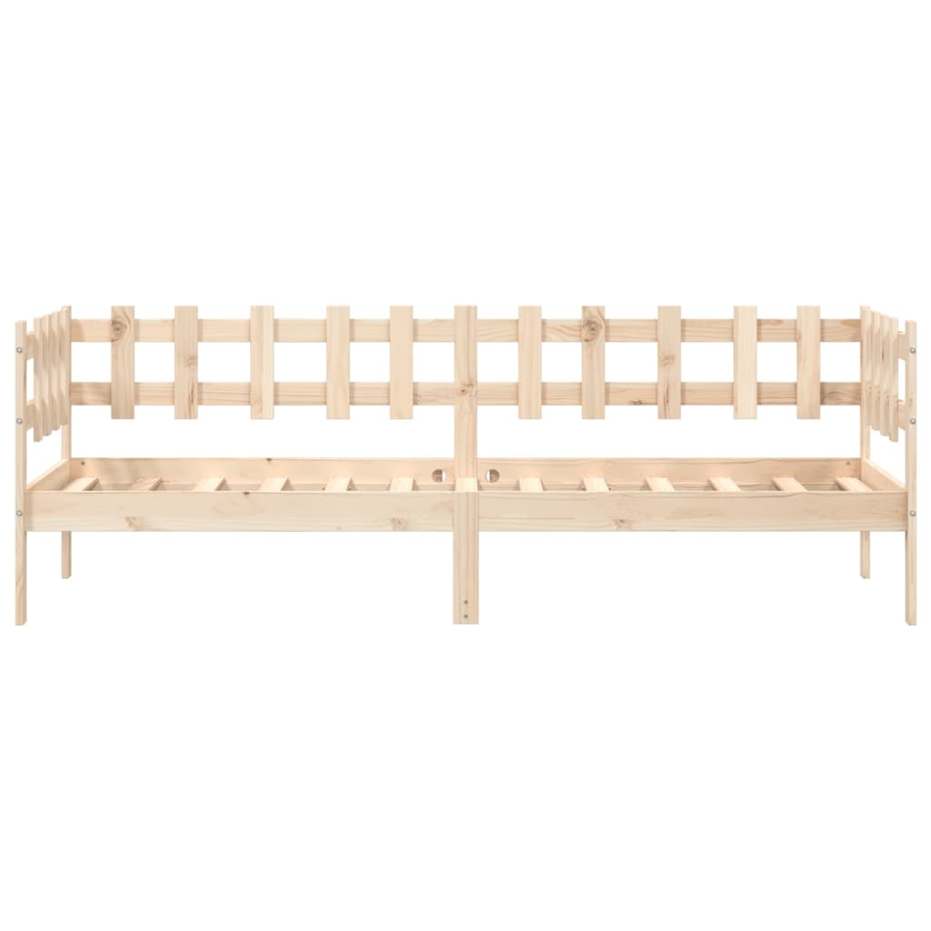 VidaXL Slaapbank Grenenhout 90x200cm (Zonder Matras) - 29% Korting