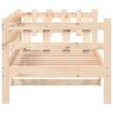 VidaXL Slaapbank Grenenhout 90x200cm (Zonder Matras) - 29% Korting