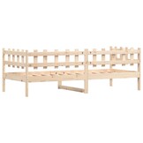 VidaXL Slaapbank Grenenhout 90x200cm (Zonder Matras) - 29% Korting