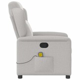 vidaXL Massagestoel Wolk Grijs - 35% Korting!