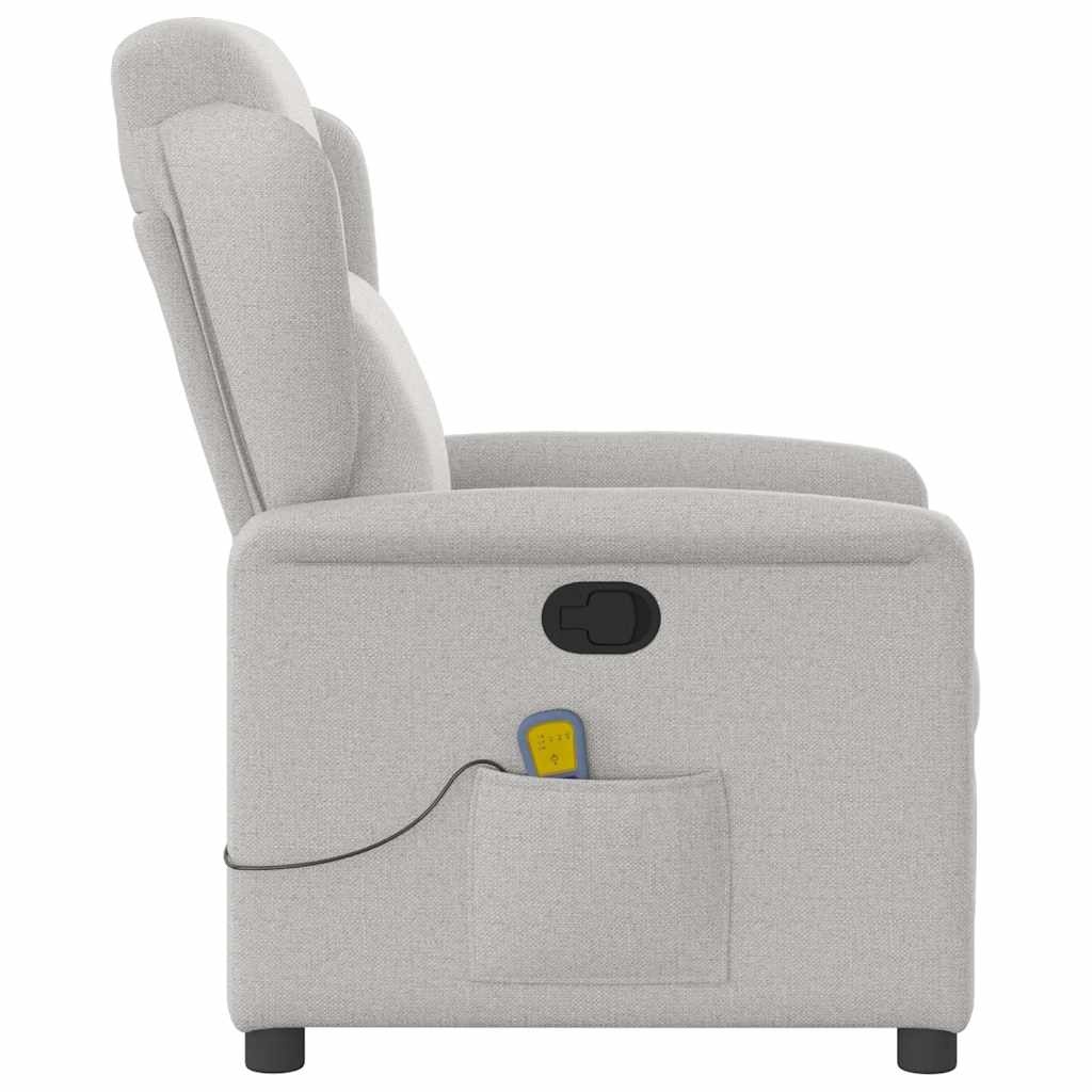 vidaXL Massagestoel Wolk Grijs - 35% Korting!