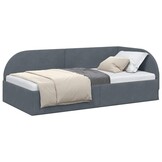vidaXL Hoekbedframe Donkergrijs - 35% Korting!