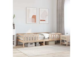 vidaXL Bedframe Grenenhout 90x200 cm | Nu 35% Korting