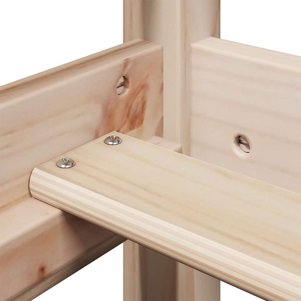 vidaXL Bedframe Grenenhout 90x200 cm | Nu 35% Korting