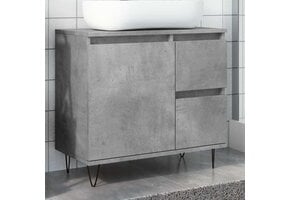 VidaXL Badkamerkast Betongrijs (65x33x60cm) - 34% Korting