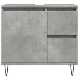 VidaXL Badkamerkast Betongrijs (65x33x60cm) - 34% Korting