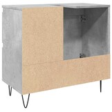VidaXL Badkamerkast Betongrijs (65x33x60cm) - 34% Korting