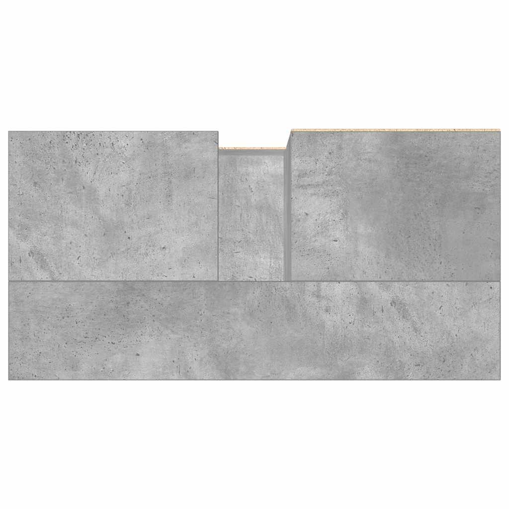 VidaXL Badkamerkast Betongrijs (65x33x60cm) - 34% Korting