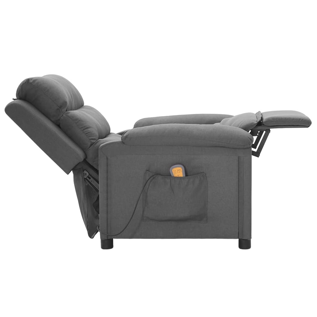 Lichtgrijze Massagestoel (Stof) - 59% Korting!