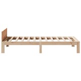 vidaXL Bedframe zonder matras massief grenenhout 80x200 cm