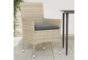 vidaXL Tuinstoelen 2 st. met Kussens (34% Korting)