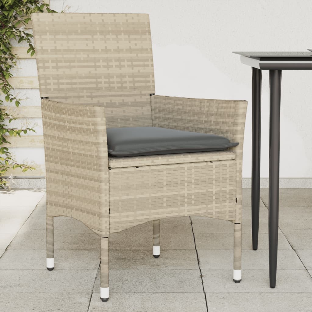 vidaXL Tuinstoelen 2 st. met Kussens (34% Korting)
