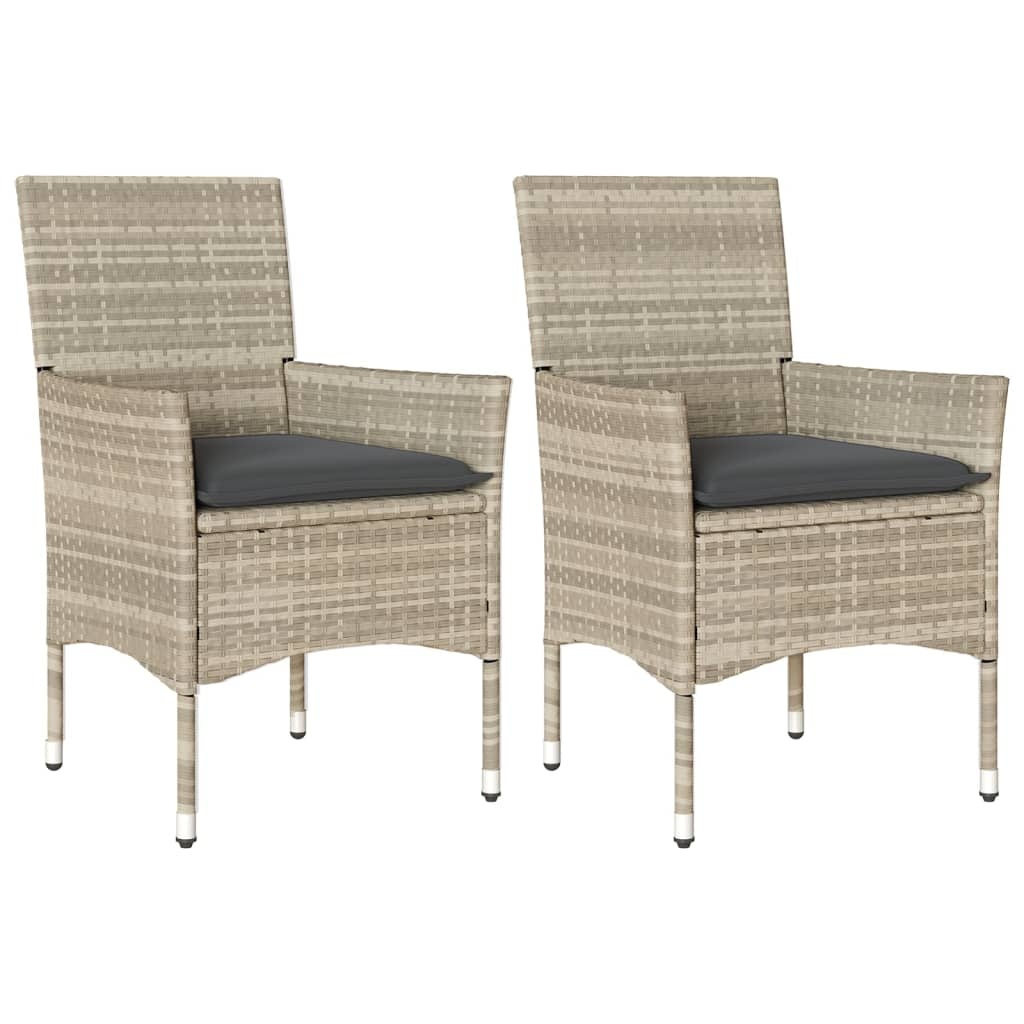 vidaXL Tuinstoelen 2 st. met Kussens (34% Korting)