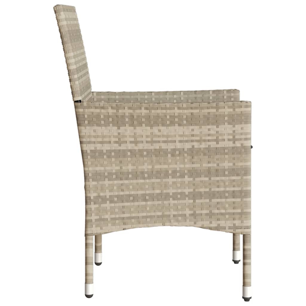 vidaXL Tuinstoelen 2 st. met Kussens (34% Korting)