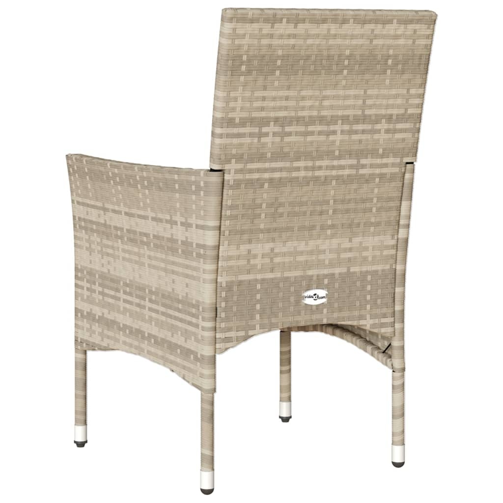 vidaXL Tuinstoelen 2 st. met Kussens (34% Korting)