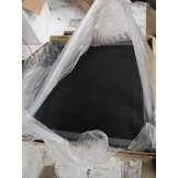 vidaXL Donkergrijze Stoffen Kruk met Houten Poten - 58% Korting!