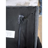 vidaXL Donkergrijze Stoffen Kruk met Houten Poten - 58% Korting!