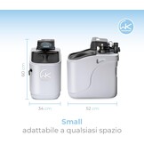 WK New Octopus Slim Waterontharder - Compact Waterfiltratiesysteem voor Huishoudelijk Gebruik - Slim