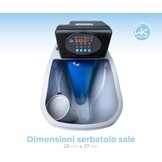 WK New Octopus Slim Waterontharder - Compact Waterfiltratiesysteem voor Huishoudelijk Gebruik - Slim