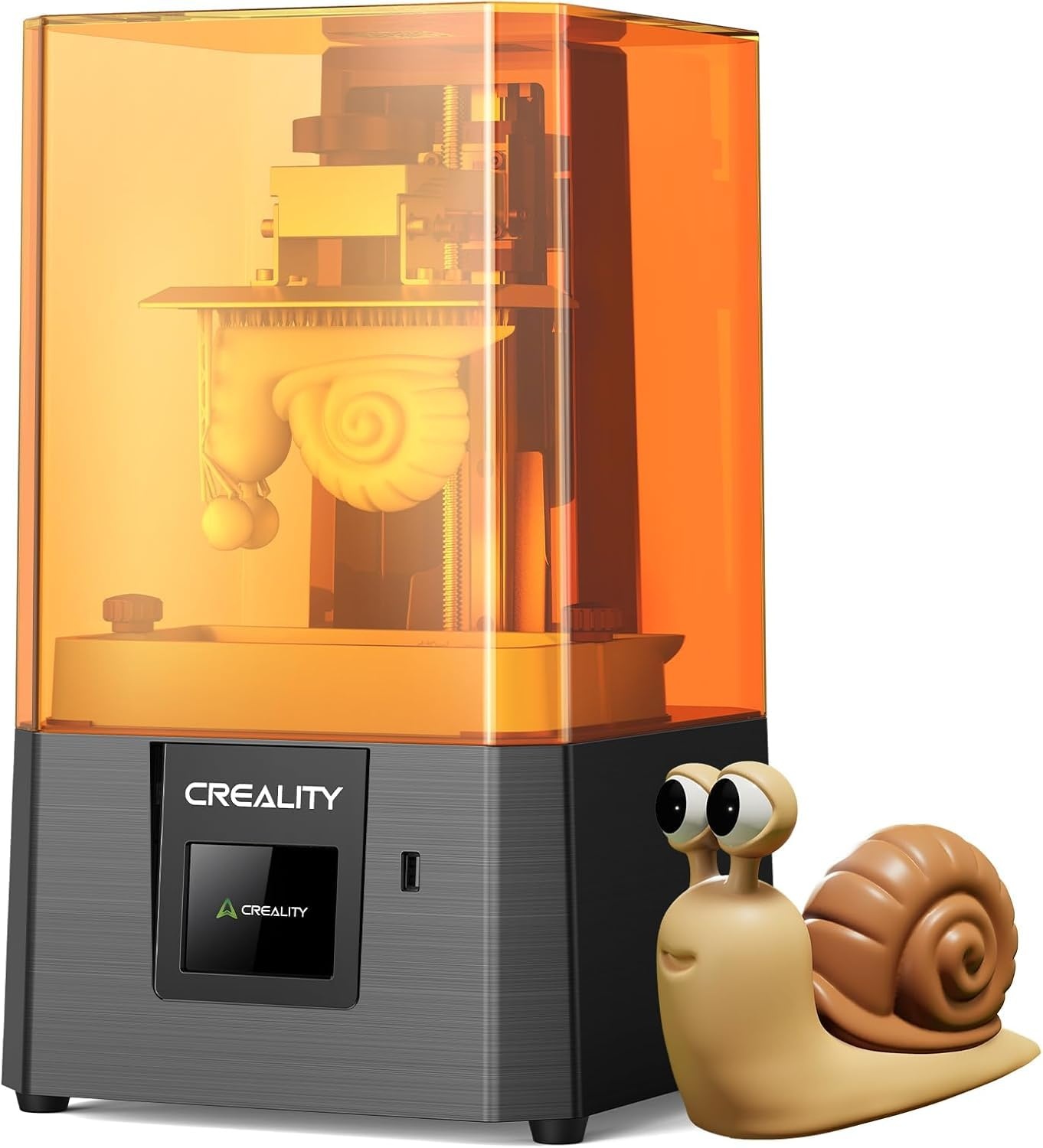 Creality Halot R6 3D-printer van hars, 2K monochroom LCD-display, verbeterde lichtbron met zeer nauwkeurige druk, eenvoudige workflow, 3D-printer van hars voor beginners