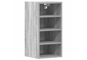 vidaXL Hangkast Sonoma Eiken Grijs - 52% Korting!