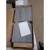 vidaXL Hangkast 30x29,5x60 cm bewerkt hout grijs sonoma eikenkleurig