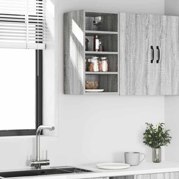 vidaXL Hangkast Sonoma Eiken 30x29,5x60cm - 69% Korting