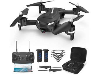 Wipkviey Drone met camera 1080P-HD – T26 drones voor volwassenen, drone voor kinderen met video, flip 3D, zwaartekrachtsensor, hoogtebehoud, headless modus