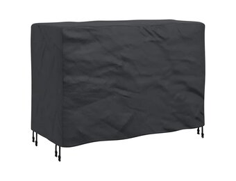 vidaXL Hoes voor tuinmeubelen Zwart 130 x 80 x 70 cm 600D