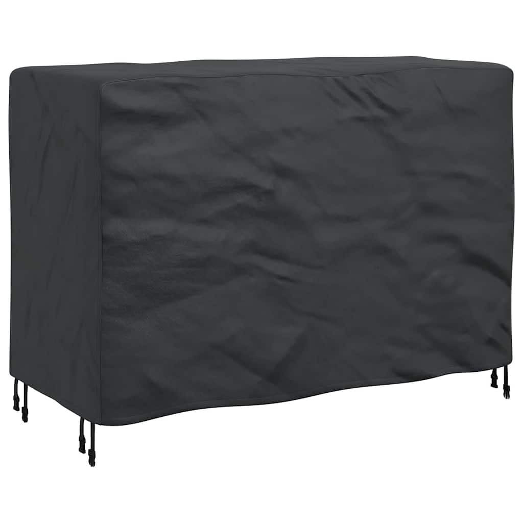 vidaXL Hoes voor tuinmeubelen Zwart 130 x 80 x 70 cm 600D