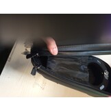 Mezelon® Elektrische step Anti-diefstal | 8mm Anti-diefstal ketting | Waterdichte slot tas | Ideaal anti-diefstal slot voor fietsen, motorfietsen, poorten, hekken, kinderwagens, etc