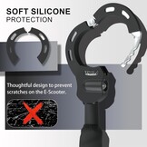 Mezelon® Elektrische step Anti-diefstal | 8mm Anti-diefstal ketting | Waterdichte slot tas | Ideaal anti-diefstal slot voor fietsen, motorfietsen, poorten, hekken, kinderwagens, etc