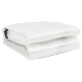 vidaXL Doorzichtig zeildoek met zeilringen 6x8 m polyethyleen