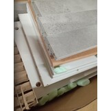 vidaXL Nachtkastjes 2 st 40x40x50 cm bewerkt hout betongrijs