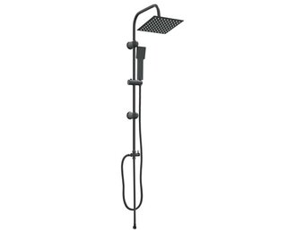 vidaXL Douche systeem Zwart 45 x 20 x 96 cm