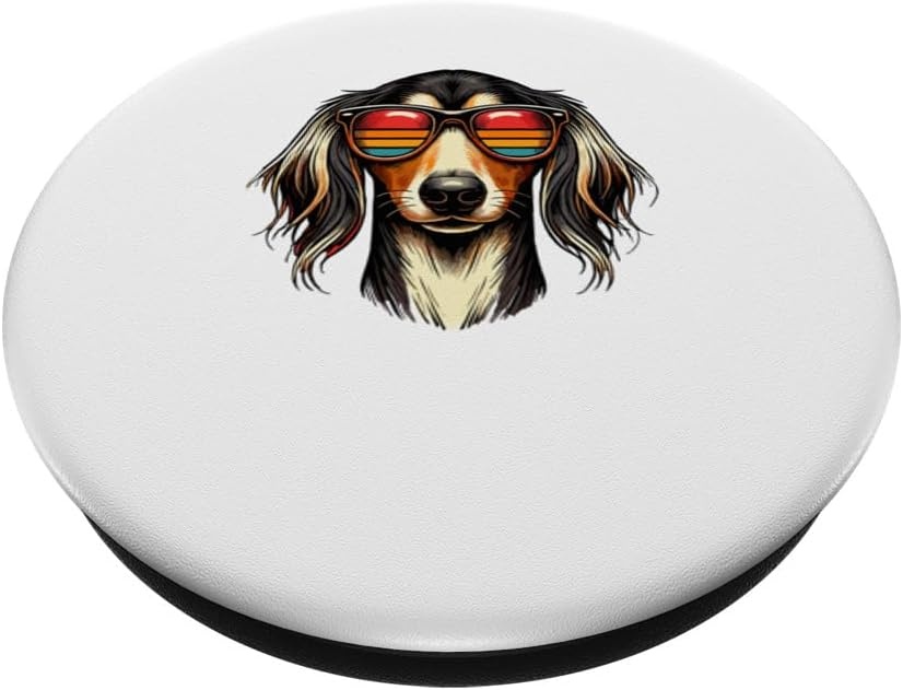 PopSocket Saluki Hond Retro Zonnebril - 79% Korting