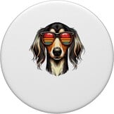 PopSocket Saluki Hond Retro Zonnebril - 79% Korting