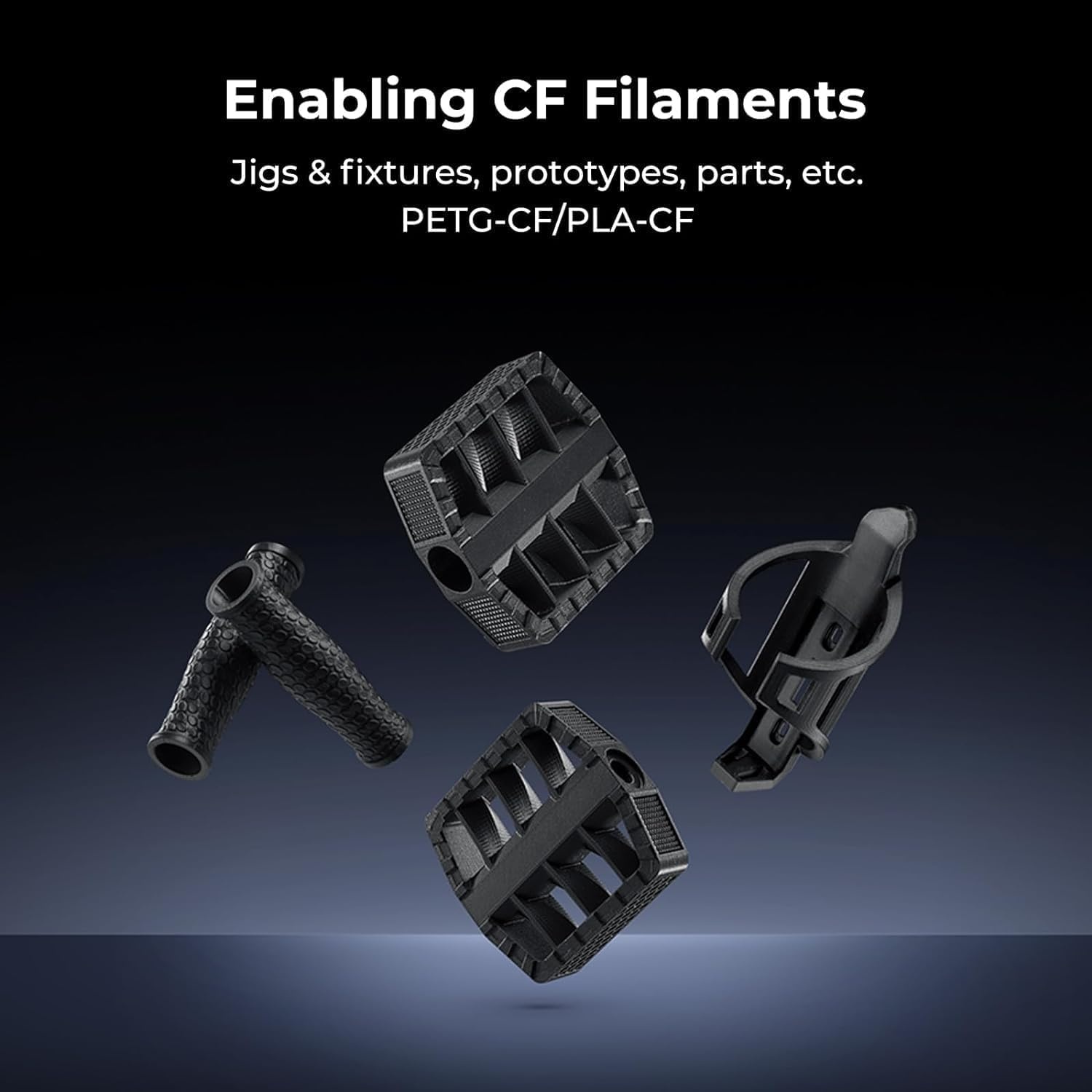 Creality 2024 Nieuwe officiële K1C 3D Printer, 600 mm/s, printen op koolstofvezel, AI-camera, verbeterd koelsysteem, verbeterde extruder, automatische nivelleerfunctie (220 mm * 220 mm * 250 mm)