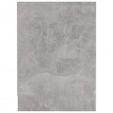 vidaXL Tv-meubel 102x37,5x52,5 cm bewerkt hout betongrijs