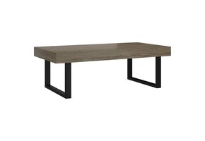 vidaXL Salontafel 120cm MDF/IJzer - 34% Korting!