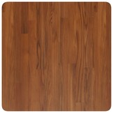 vidaXL Tafelblad vierkant 60x60x2,5cm behandeld eiken donkerbruin