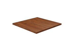 VidaXL Tafelblad 70x70cm Donkerbruin Eiken - 34% Korting