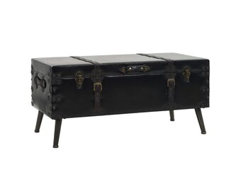 vidaXL Salontafel 102x51x48 cm MDF en staal